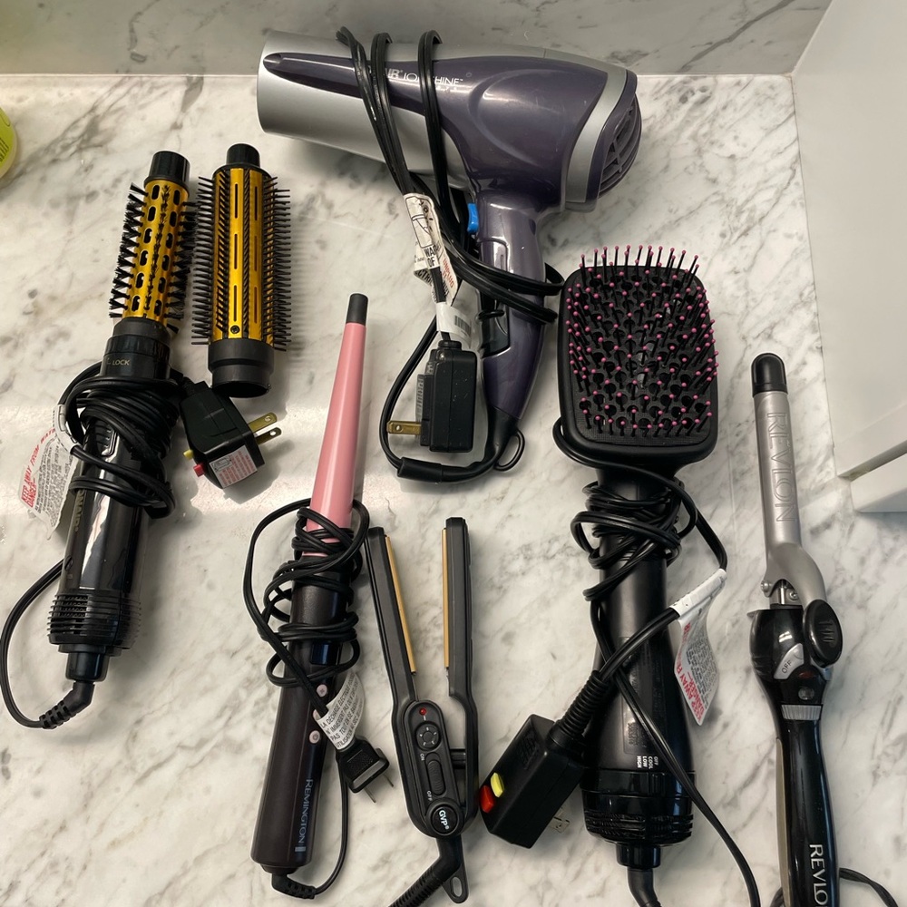 Hair Dryer and Styling Tools Set
